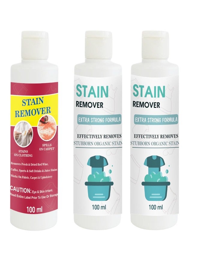 TOOVUS Stain Remover Combo Pack of Red, Doll and Doll Stain Remover | Multi-Surface Cleaning Solution for Clothes, Fabrics, Upholstery (100 g Each) - Image 1